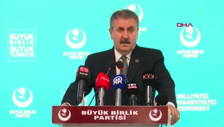 BBP Lideri Destici, Hakkari Belediyesi’ne yapılan operasyonu destekliyor