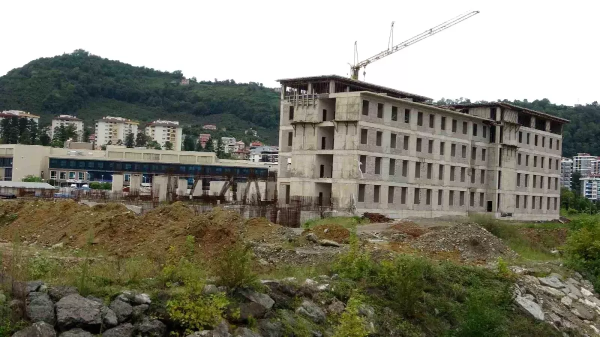 Giresun’da Morfoloji Binası İnşaatı Durduruldu