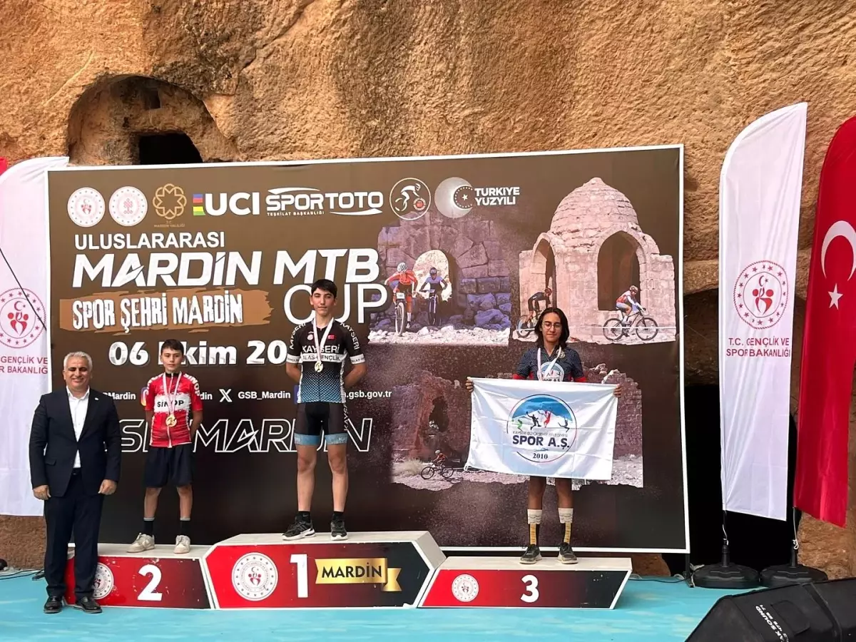 Kayseri Büyükşehir Belediyesi Spor Kulübü, Mardin MTB Cup’ta 6 Madalya Kazandı