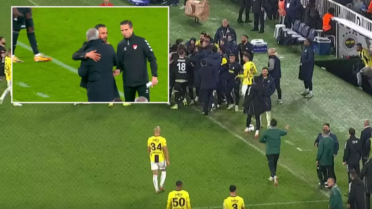 Jose Mourinho ile Selçuk İnan’ın sarıldığı anda ortalık fena karıştı