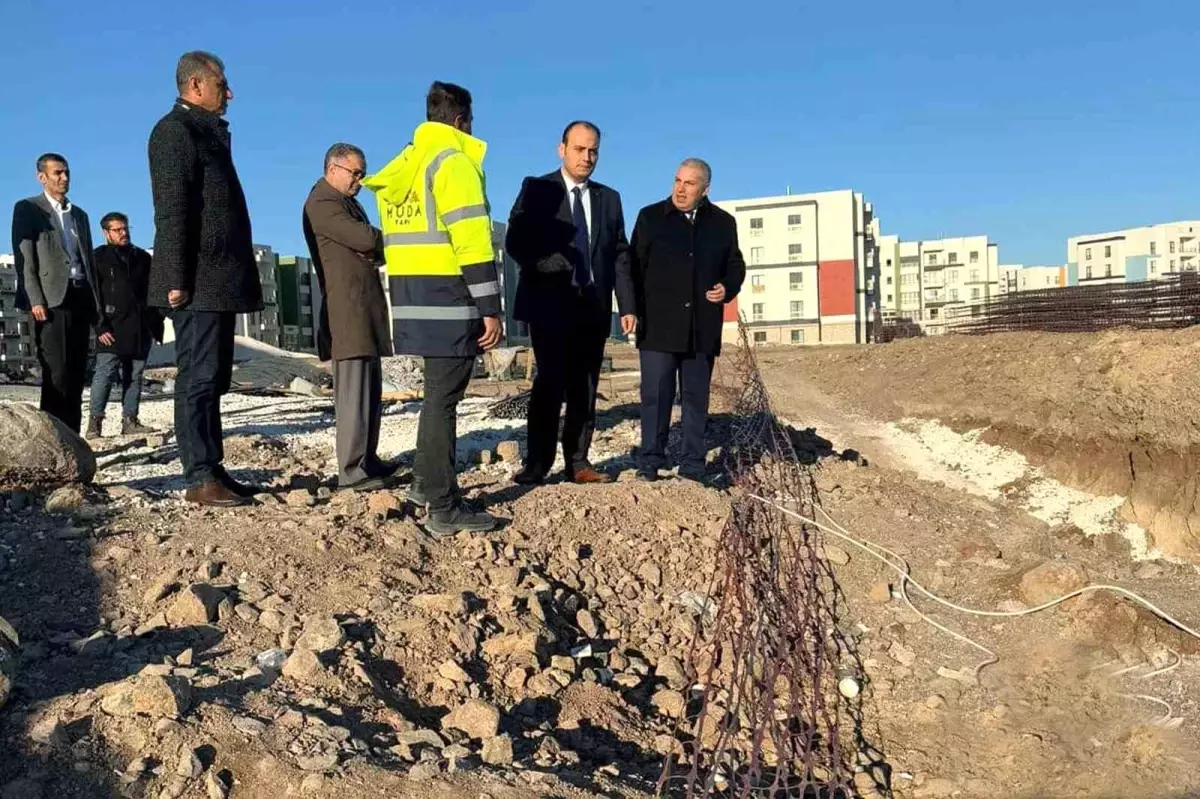 Gaziantep’te 32 Derslik Okul Temeli Kazılıyor